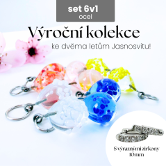 Výroční kolekce 6v1 se slevou 20% - chirurgická ocel