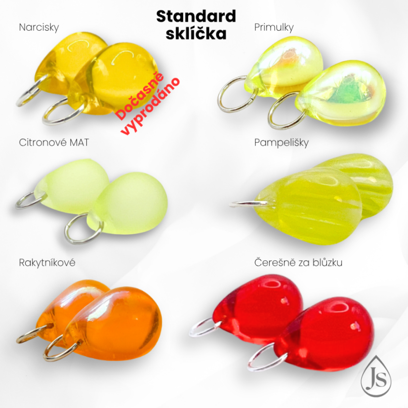 Set náušnic 4v1 podle Tebe se sklíčky ZDARMA! - DESIGN KROUŽKU: 10mm kroužky opálové (rhodiované stříbro)