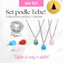 Sada náhrdelníku 3v1 podle Tebe