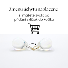 Mint - lesk (Náhrdelníkové sklíčko)