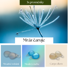 Mráz čaruje - kolekce sklíček (Proměnky)