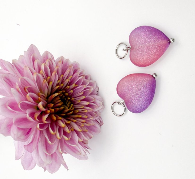 Zamilovaná  - Set náušnic 4v1 (12mm se zirkony)