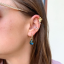 Earcuff Céčko rhodiované stříbro