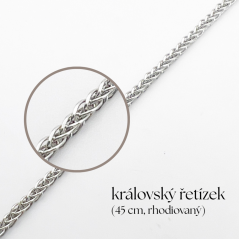 Královský řetízek 45 cm (Proměnkový)