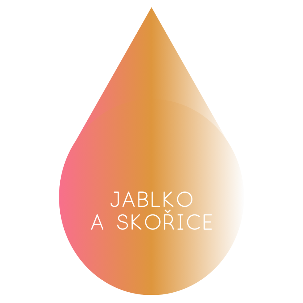 Jablko a skořice - provedení - Zlacené puzetky (stříbro 925 + vrstva 18k zlata)