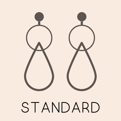 STANDARD - provedení - Stříbrné puzetky (stříbro 925)