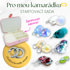 Pro mou kamarádku - startovací sada se šperkovnicí zdarma (Chirurgická ocel)