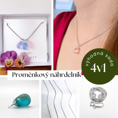 Proměnkový náhrdelník - startovací sada 4v1