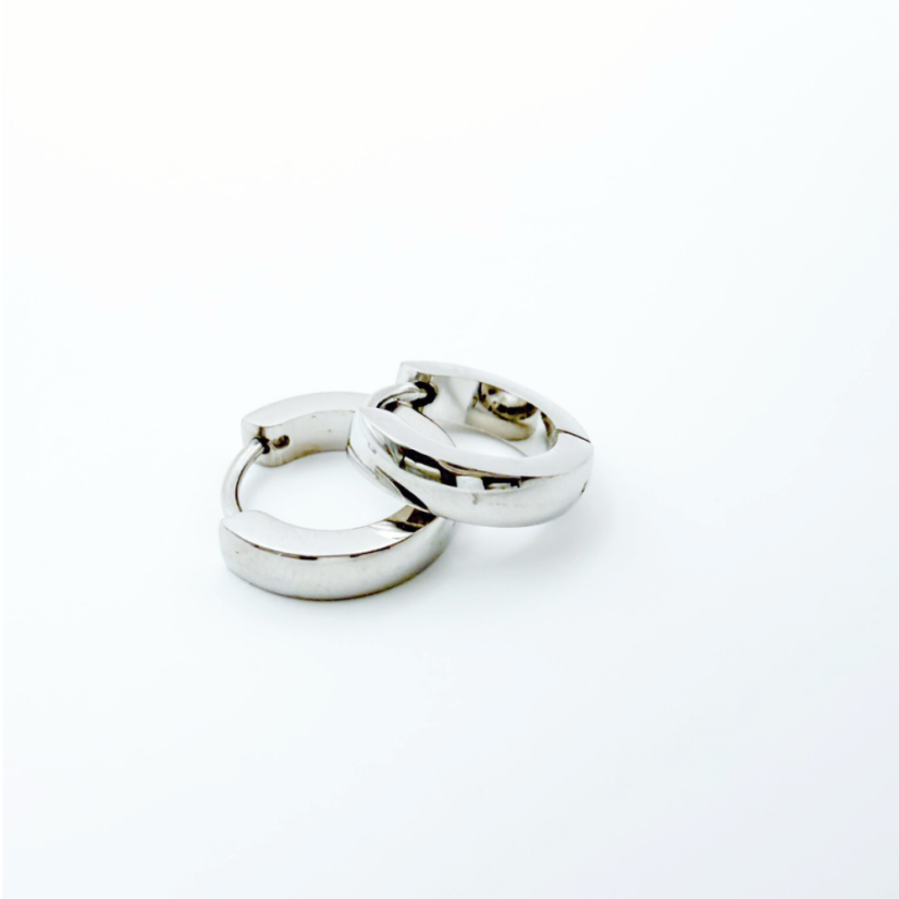 Ocelový kroužek Zrcadlový 9mm