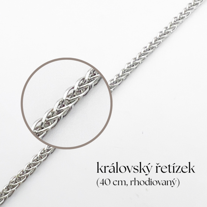 Královský řetízek 40 cm (Proměnkový)
