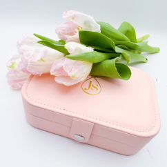 Velká šperkovnice růžová