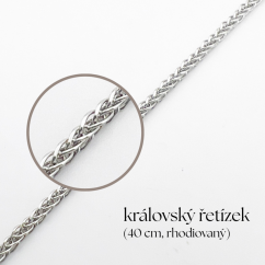 Královský řetízek 40 cm (Proměnkový)