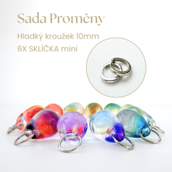 Kolekce Proměny: sklíčka + kroužek (standard)