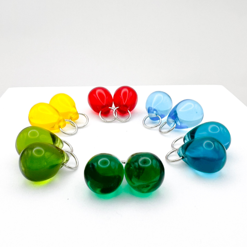 Duhová paleta sklíček