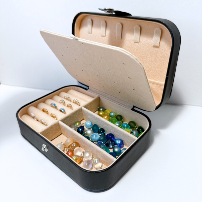 Dárkový balíček "Metalický" - s velkou šperkovnicí