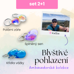 Blyštivé pohlazení - Kolekce mini sklíček 2+1  (Proměnky)
