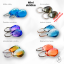 Set náušnic 4v1 podle Tebe se sklíčky ZDARMA! - DESIGN KROUŽKU: 10mm kroužky opálové (rhodiované stříbro)