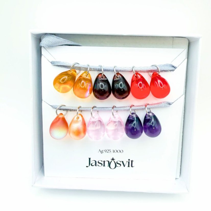 Odstíny plamene - startovací sada (Chirurgická ocel) se šperkovnicí zdarma