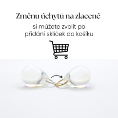 Změna úchytů sklíček za zlacené - odesíláme od 1.12.