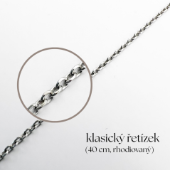 Klasický řetízek 40 cm (Proměnkový)