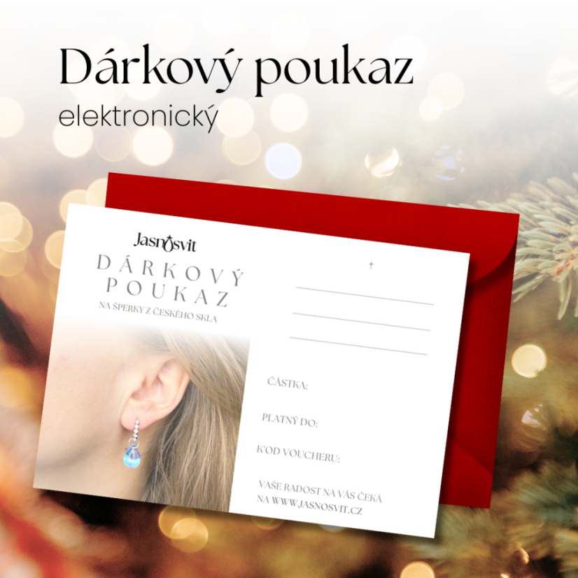 Dárkový poukaz - elektronický - hodnota dárkového poukazu: 2500 Kč