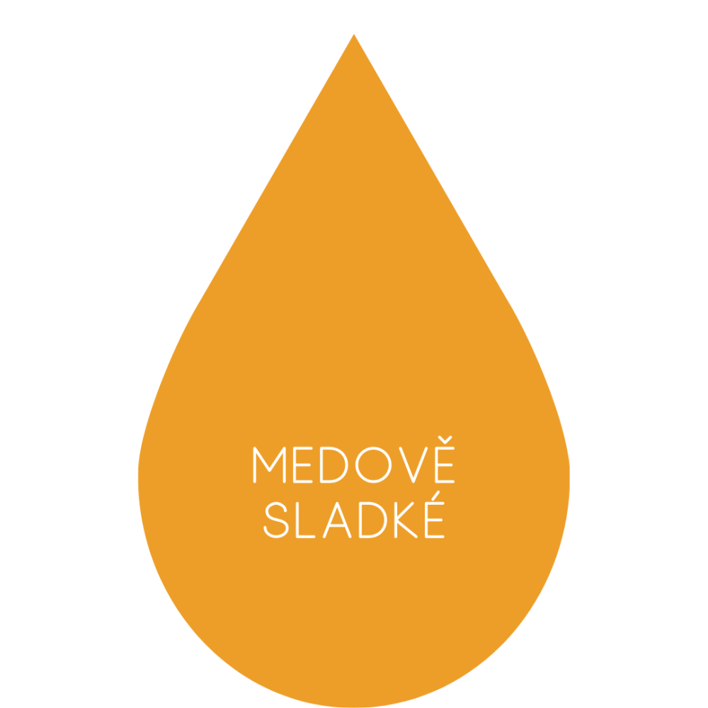 Medově sladké - Tvar Sklíčka - Mini kapičky