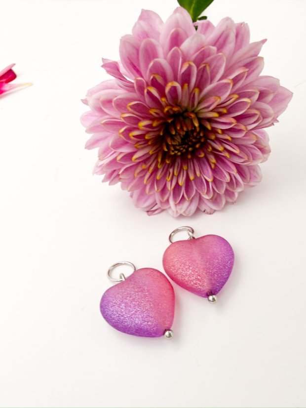 Zamilovaná  - Set náušnic 4v1 (12mm se zirkony)