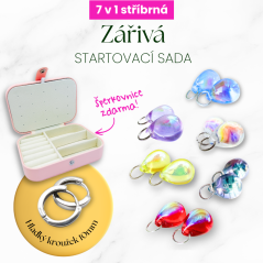 Zářivá - startovací sada se šperkovnicí zdarma