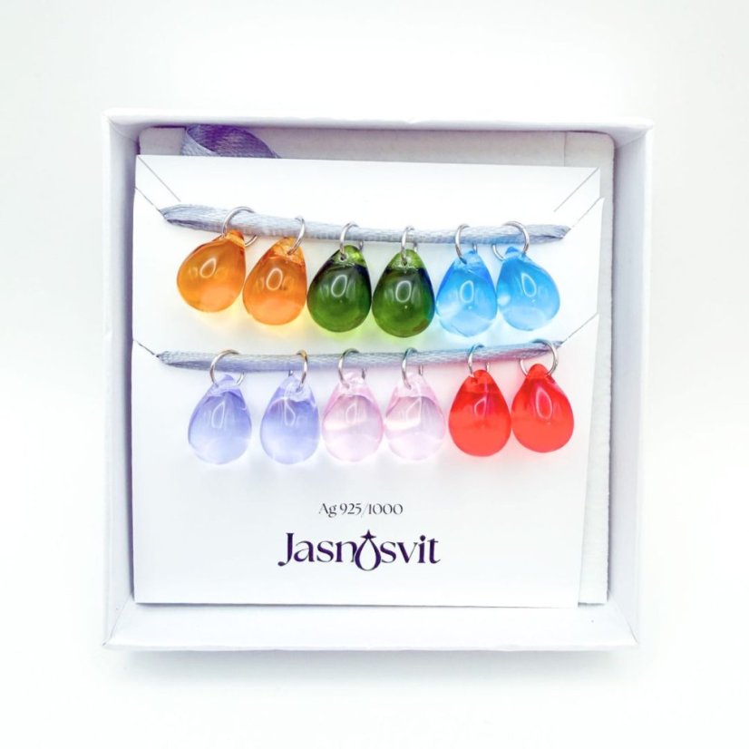 Duhový speciál - paleta sklíček