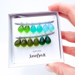 Zelený speciál - paleta sklíček