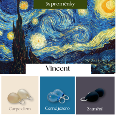 Vincent- kolekce sklíček (Proměnky)