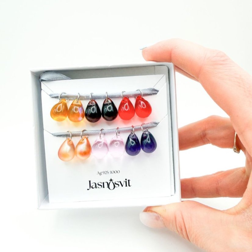 Odstíny plamene - startovací sada (Chirurgická ocel) se šperkovnicí zdarma