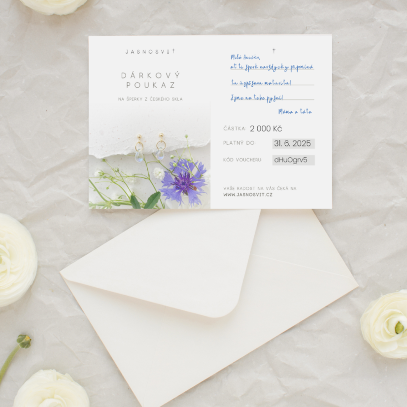 Dárkový poukaz - "papírový" :)