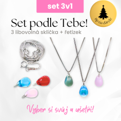 Sada náhrdelníku 3v1 podle Tebe