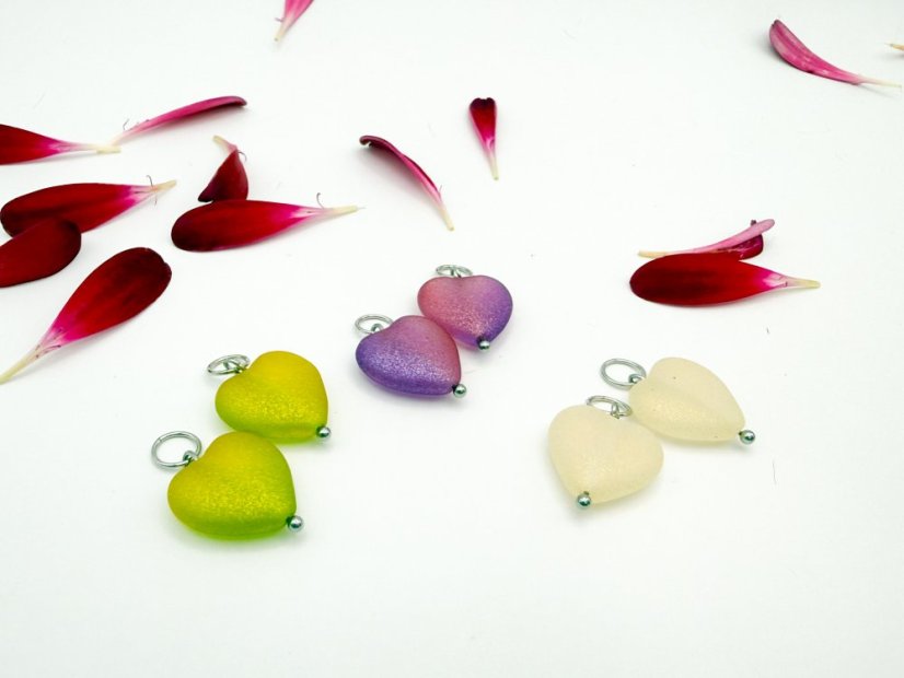 Zamilovaná  - Set náušnic 4v1 (12mm se zirkony)