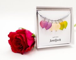 Zamilovaná  - Set náušnic 4v1 (8mm se zirkony)