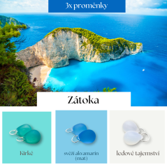 Zátoka - kolekce sklíček (Proměnky)
