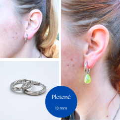 Pletené kroužky chirurgická ocel 13mm