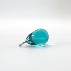 Mint - lesk (Náhrdelníkové sklíčko)