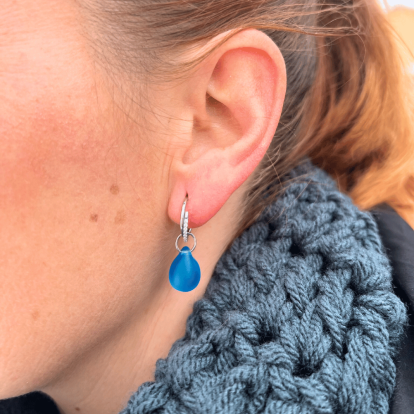 Ocelový kroužek Spojení 10mm se zirkony